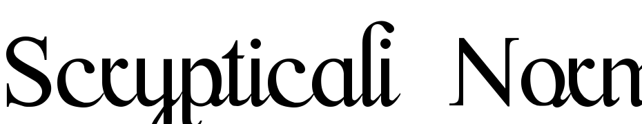 Scrypticali Normal Font Download Free